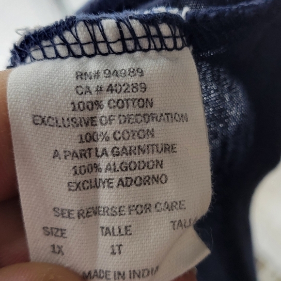 Campus Lifestyle Womens Detroit Tigers  100% Cotton Size 1X - Picture 7 of 9